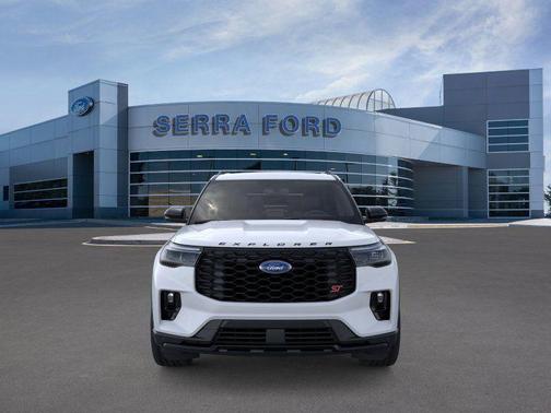 Space White Metallic 2026 Ford Explorer ST