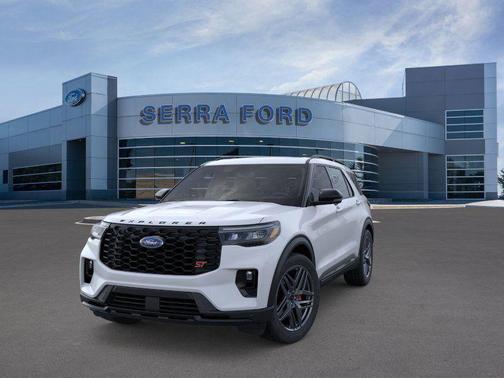 Space White Metallic 2026 Ford Explorer ST