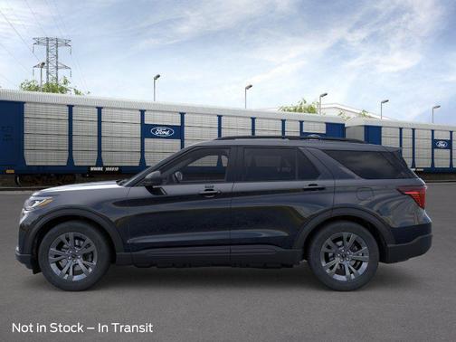 Agate Black Metallic 2026 Ford Explorer Active