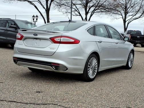 Ingot Silver 2016 Ford Fusion Titanium
