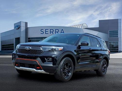 Agate Black Metallic 2024 Ford Explorer Timberline