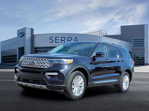 Agate Black Metallic 2024 Ford Explorer Limited