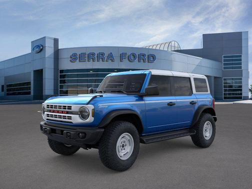 Velocity Blue Metallic 2026 Ford Bronco Heritage Edition