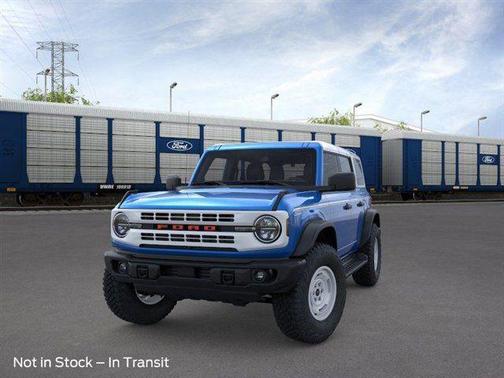 Velocity Blue Metallic 2026 Ford Bronco Heritage Edition