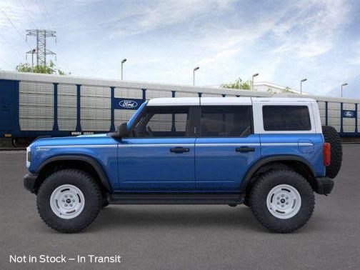 Velocity Blue Metallic 2026 Ford Bronco Heritage Edition