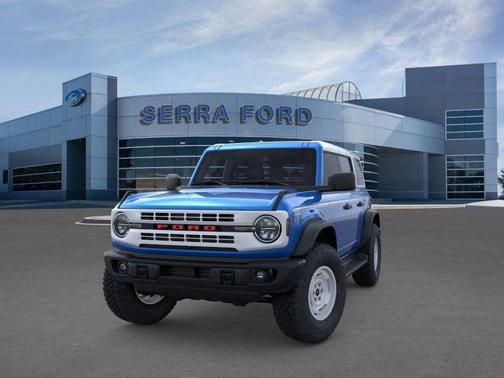 Velocity Blue Metallic 2026 Ford Bronco Heritage Edition