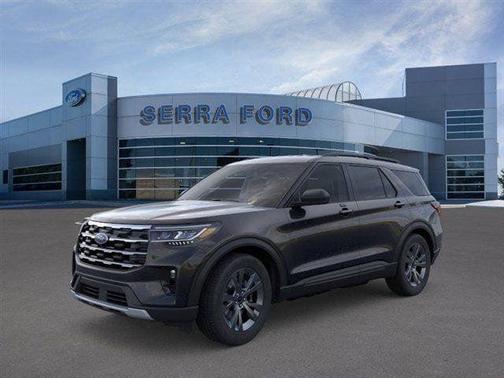Agate Black Metallic 2026 Ford Explorer Active