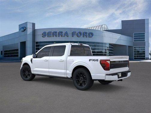 Star White Metallic Tri-Coat 2026 Ford F-150 Platinum
