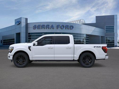 Star White Metallic Tri-Coat 2026 Ford F-150 Platinum