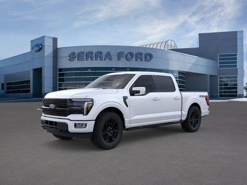 Star White Metallic Tri-Coat 2026 Ford F-150 Platinum