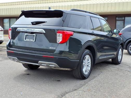Green Metallic 2023 Ford Explorer XLT