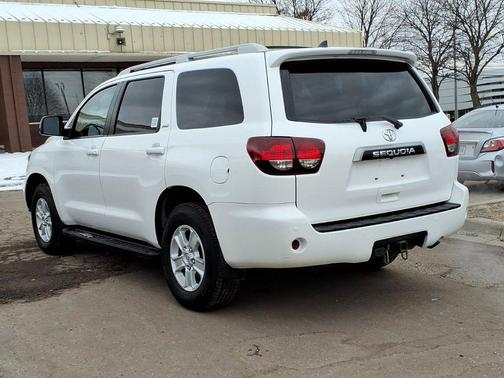 Super White 2021 Toyota Sequoia SR5