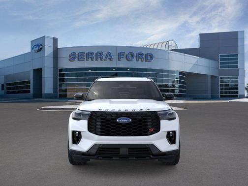 Star White Metallic Tri-Coat 2026 Ford Explorer ST