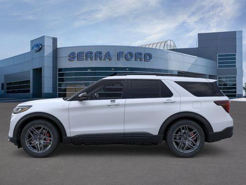 Space White Metallic 2026 Ford Explorer ST-Line