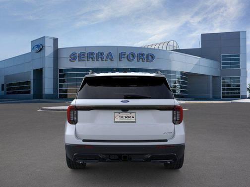 Space White Metallic 2026 Ford Explorer ST-Line