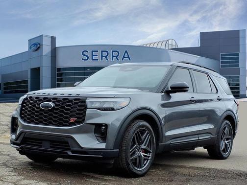 Carbonized Gray Metallic 2025 Ford Explorer ST