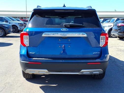 Atlas Blue Metallic 2023 Ford Explorer XLT
