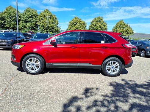 Rapid Red Metallic Tinted Clearcoat 2020 Ford Edge SEL