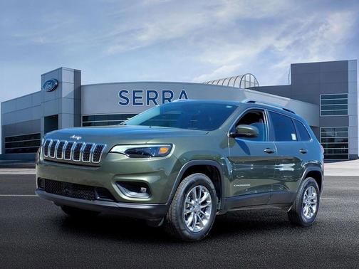 Olive Green Pearlcoat 2021 Jeep Cherokee Latitude Lux