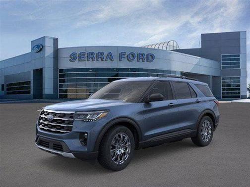 Vapor Blue Metallic 2026 Ford Explorer Active