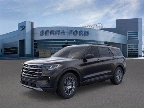 Agate Black Metallic 2026 Ford Explorer Active