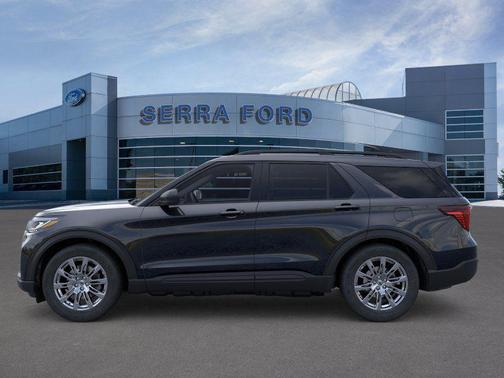 Agate Black Metallic 2026 Ford Explorer Active