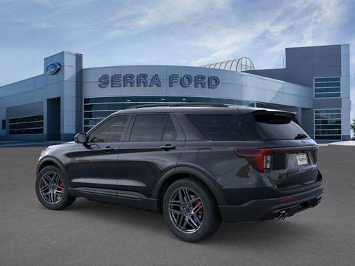Agate Black Metallic 2026 Ford Explorer ST