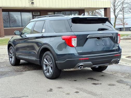 Stone Blue Metallic 2023 Ford Explorer XLT