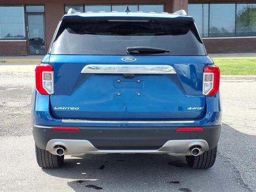 Atlas Blue Metallic 2023 Ford Explorer Limited