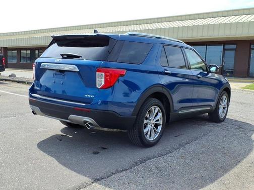 Atlas Blue Metallic 2023 Ford Explorer Limited