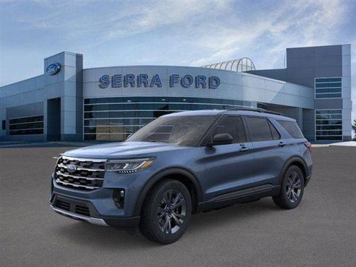 Vapor Blue Metallic 2026 Ford Explorer Active