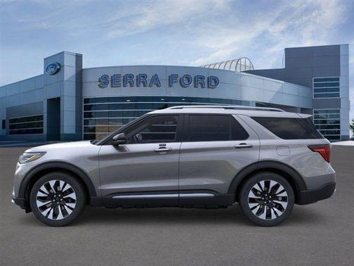 Carbonized Gray Metallic 2026 Ford Explorer Platinum