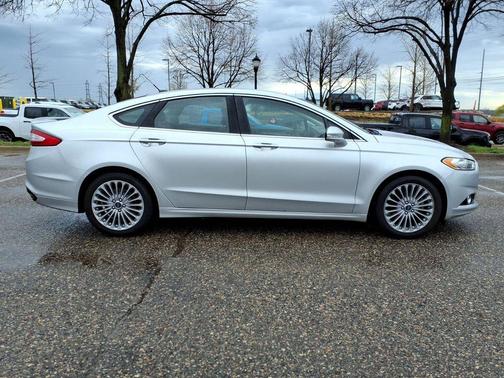 Ingot Silver 2015 Ford Fusion Titanium