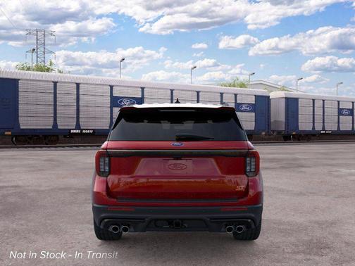 Rapid Red Metallic Tinted Clearcoat 2026 Ford Explorer ST
