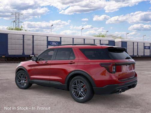 Rapid Red Metallic Tinted Clearcoat 2026 Ford Explorer ST