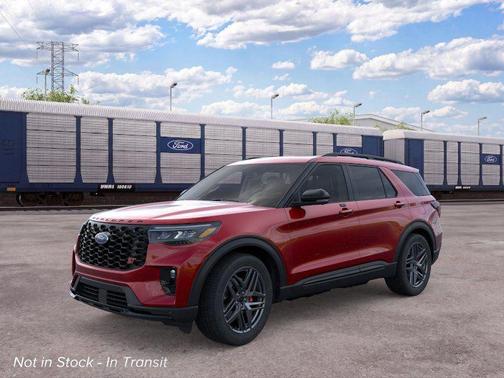 Rapid Red Metallic Tinted Clearcoat 2026 Ford Explorer ST