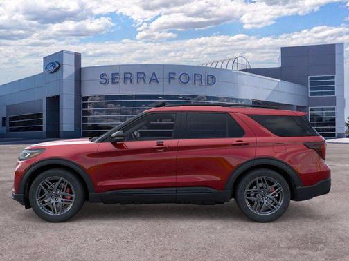 Rapid Red Metallic Tinted Clearcoat 2026 Ford Explorer ST