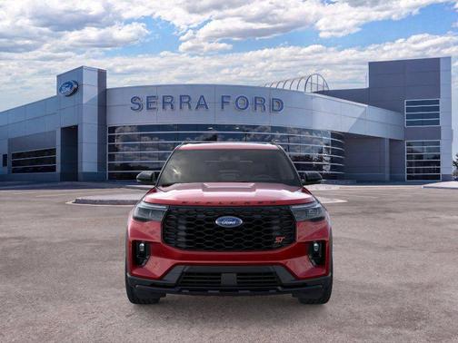 Rapid Red Metallic Tinted Clearcoat 2026 Ford Explorer ST