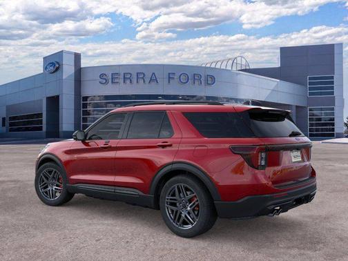 Rapid Red Metallic Tinted Clearcoat 2026 Ford Explorer ST