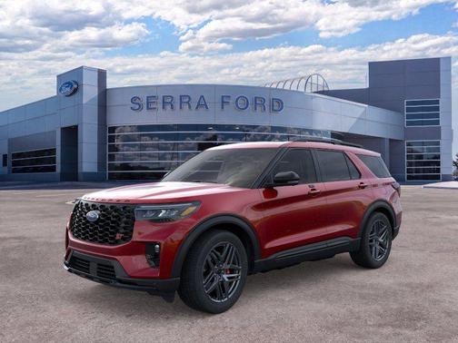 Rapid Red Metallic Tinted Clearcoat 2026 Ford Explorer ST