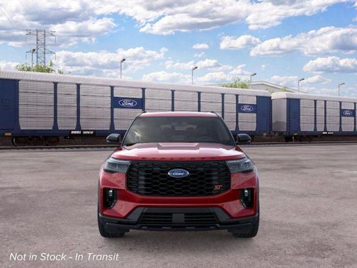 Rapid Red Metallic Tinted Clearcoat 2026 Ford Explorer ST