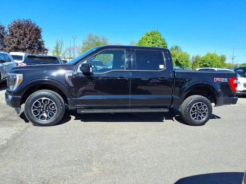 Agate Black Metallic 2022 Ford F-150 Lariat