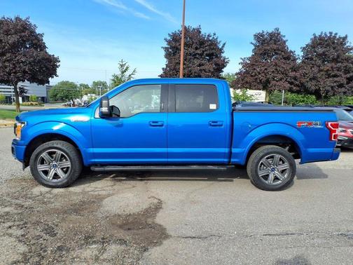 Blue Metallic 2020 Ford F-150 XLT