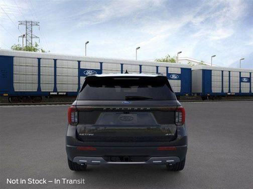 Agate Black Metallic 2026 Ford Explorer Active