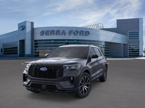 Agate Black Metallic 2026 Ford Explorer ST-Line