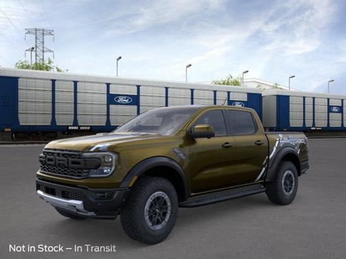 Shelter Green Metallic 2026 Ford Ranger Raptor