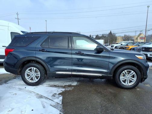 Stone Blue Metallic 2023 Ford Explorer XLT
