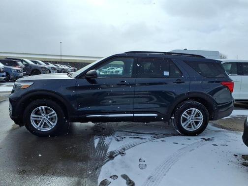 Stone Blue Metallic 2023 Ford Explorer XLT