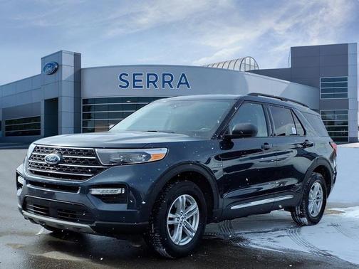 Stone Blue Metallic 2023 Ford Explorer XLT