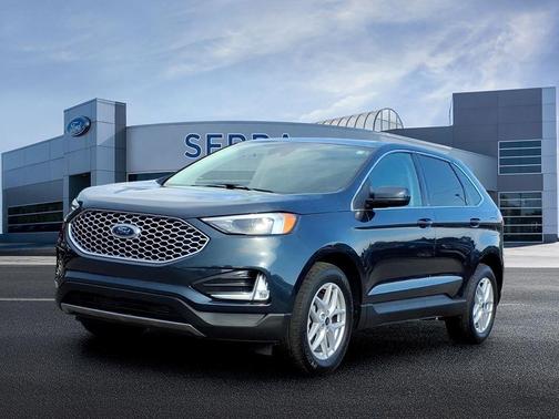 Stone Blue Metallic 2024 Ford Edge SEL
